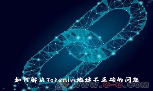 如何解决Tokenim地址不正确的问题
