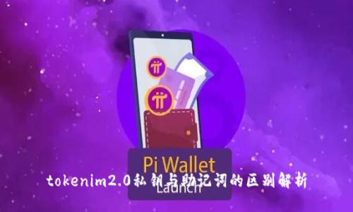 tokenim2.0私钥与助记词的区别解析