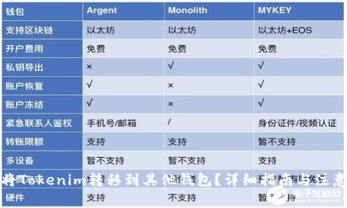 如何将Tokenim转移到其他钱包？详细指南与注意事项