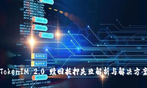 TokenIM 2.0 赎回抵押失败解析与解决方案