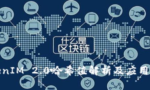 TokenIM 2.0哈希值解析及应用详解
