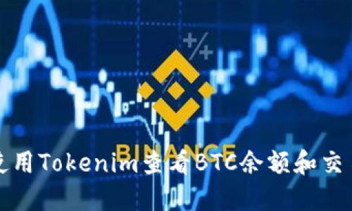 如何使用Tokenim查看BTC余额和交易记录